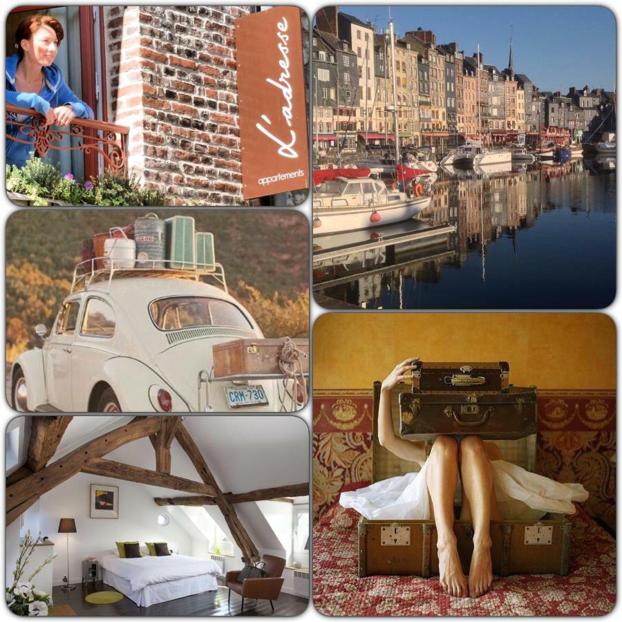 L'Adresse Honfleur Apartment Bagian luar foto
