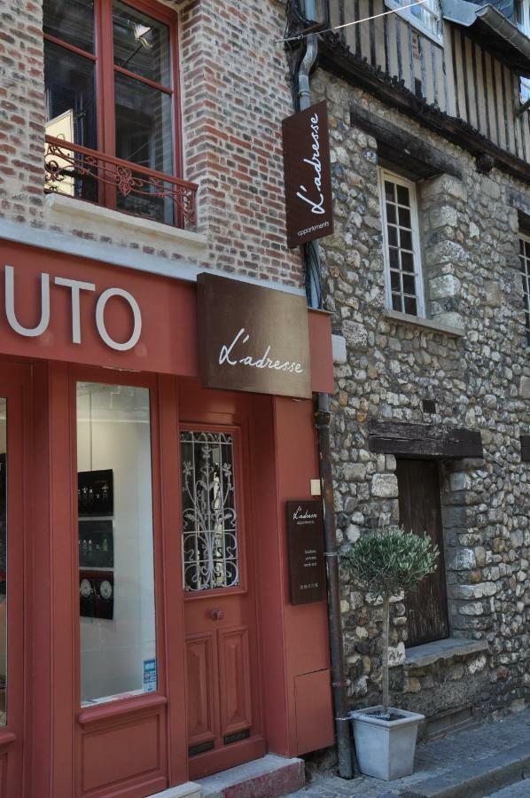 L'Adresse Honfleur Apartment Bagian luar foto
