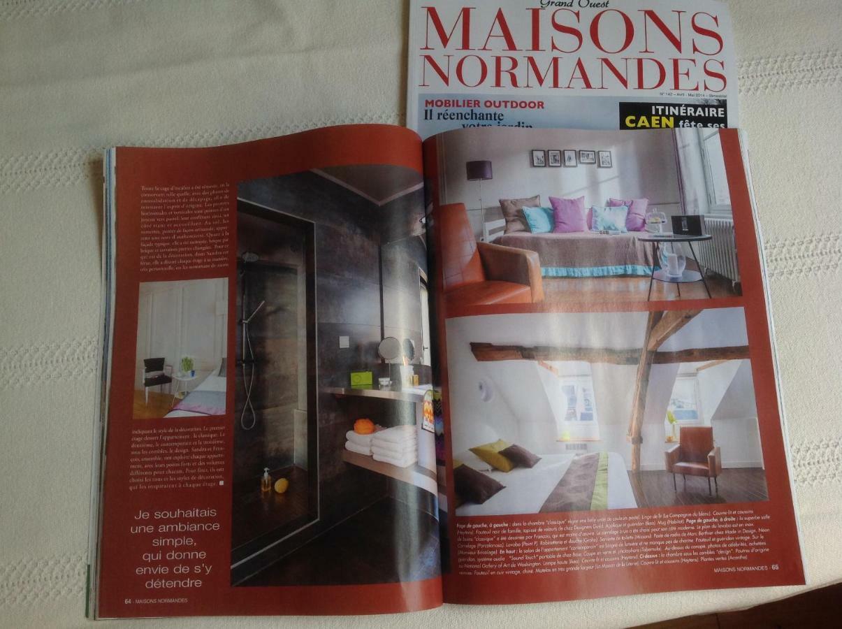 L'Adresse Honfleur Apartment Bagian luar foto